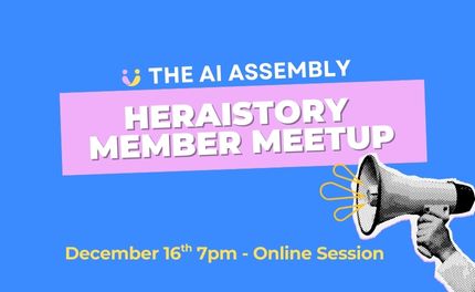 HerAIStory Online Member Meetup - 16th December 7pm - 8pm