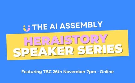 HerAiStory Speaker Series - 26th November 7pm - 8pm
